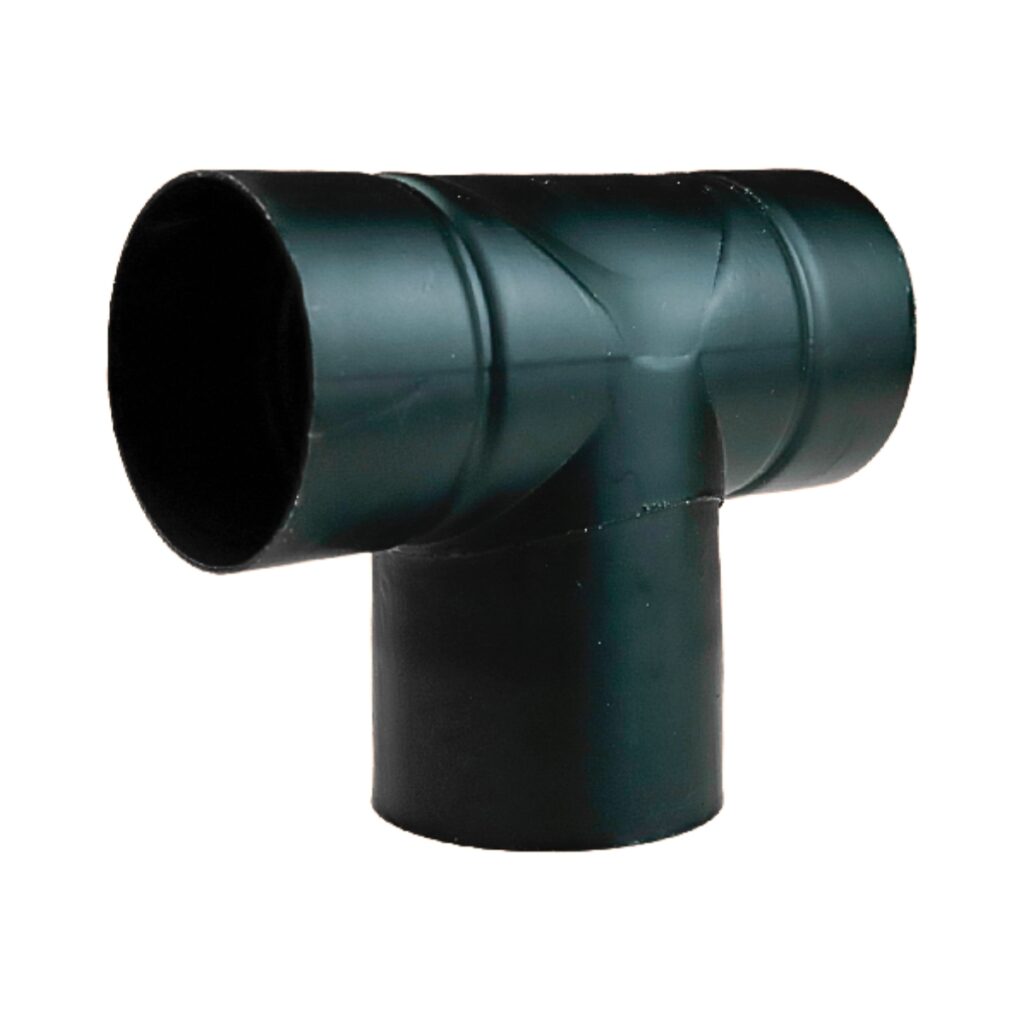 Conexão T 6" x 4" para Tubo Duto Corrugado